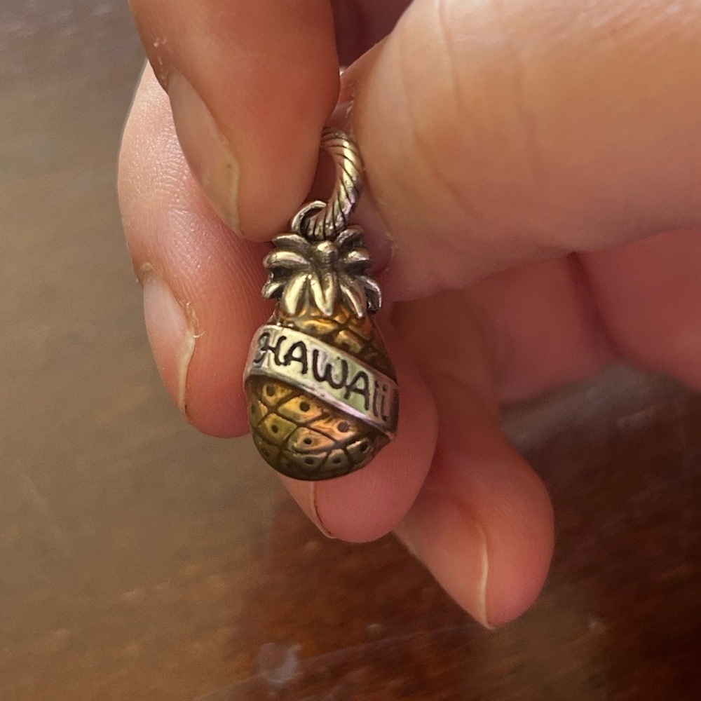 Brighton Hawaii pineapple charm